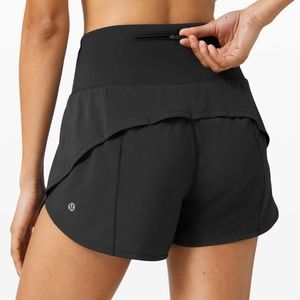 Lululemon Speed Up Short - High Rise, Black